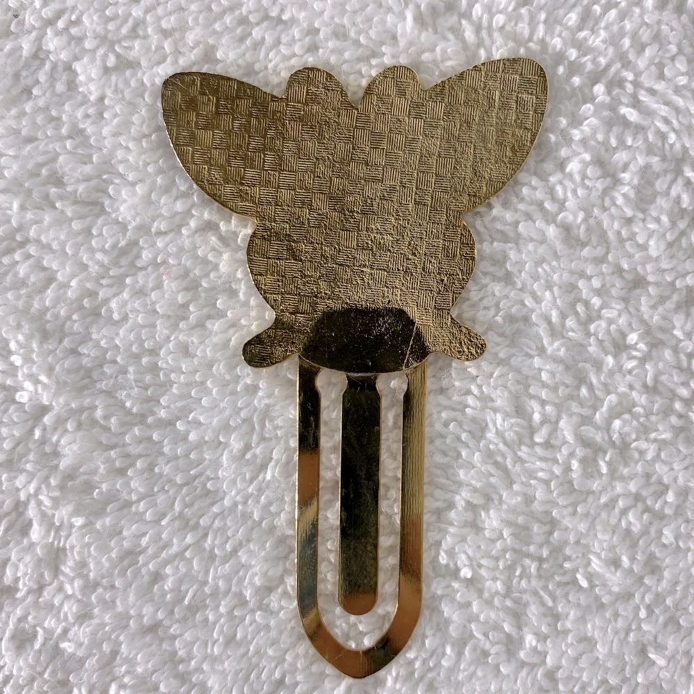 5/$35 Vintage Colourful Metal Butterfly Bookmark - Picture 2 of 7
